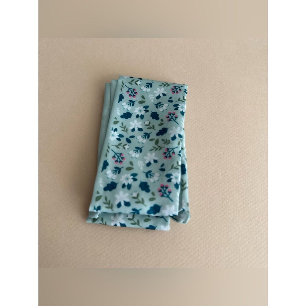 Floral Mint Green Hair Scarf M1622